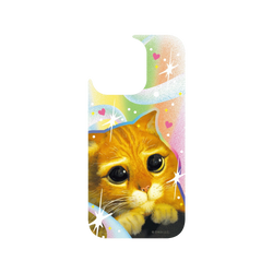 犀牛盾Clear (MagSafe 兼容 & 相機按鈕)防摔背蓋手機殼 - iPhone 16 Pro - 【聯名設計款】 - Shrek - 炙熱的眼神-鞋貓