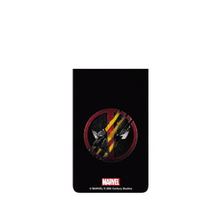 Google Pixel 8 犀牛盾SolidSuit (MagSafe 兼容)聯名設計款防摔背蓋手機殼 迪士尼-漫威 Marvel - 死侍與金鋼狼-Logo