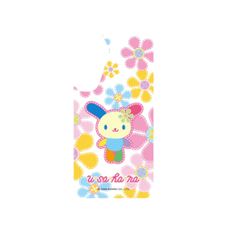 Galaxy S25 Plus Clear  花小兔 刺繡花朵