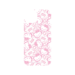 犀牛盾Clear Case防摔背蓋手機殼 - iPhone 15 - 【聯名設計款】 - Hello Kitty - 粉紅愛心