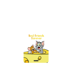 Samsung Galaxy S26 犀牛盾AirX聯名設計款防摔背蓋手機殼 湯姆貓與傑利鼠 Tom and Jerry - Best friends