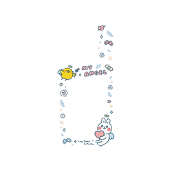 iPhone 13 Pro Clear Case (MagSafe 兼容)  懶散兔與啾先生 My Angel
