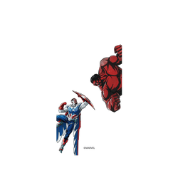 犀牛盾Mod NX手機殼 - iPhone 12 mini - 【聯名設計款】 - 迪士尼-漫威 Marvel - 漫威系列 - 美國隊長 – 翱翔天際