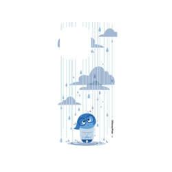 犀牛盾Mod NX手機殼 - iPhone 14 Pro - 【聯名設計款】 - 迪士尼-皮克斯 PIXAR - 腦筋急轉彎 - 憂憂