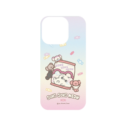 iPhone 15 Pro 犀牛盾SolidSuit (MagSafe 兼容)聯名設計款防摔背蓋手機殼 爽爽貓 Song Song Meow By SECOND - 糖果派對