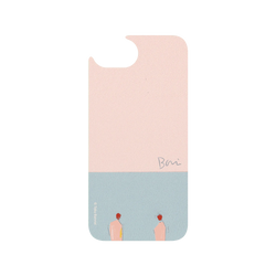 iPhone 17e Clear  Taku Bannai 坂內拓 Fly away｜在粉藍之中漂流