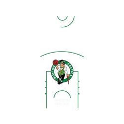 Galaxy A56 Clear Case (MagSafe 兼容)  NBA 球場系列-波士頓塞爾提克 Boston Celtics - Court