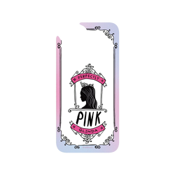 犀牛盾Clear (MagSafe 兼容)防摔背蓋手機殼 - iPhone 16e - 【聯名設計款】 - Wicked - 完美粉-格琳達