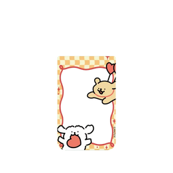 Pixel 11 SolidX  線條小狗 夢幻氣球派對 (橘)