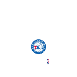 Galaxy S26 Clear Case (MagSafe 兼容)  NBA Logo-費城76人 Philadelphia 76ers