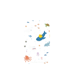 iPhone Air Clear (相機按鈕)  懶散兔與啾先生 海洋