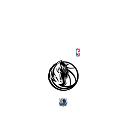 iPhone 17 Pro Max Mod NX -邊框背蓋組合 (相機按鈕)  NBA B&W-達拉斯獨行俠 Dallas Mavericks B&W