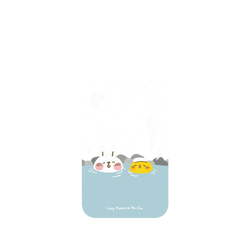 Pixel 10 Pro XL SolidX (MagSafe 兼容)  懶散兔與啾先生 泡溫泉