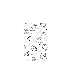 Pixel 11 SolidX  醜白兔 印花經典款