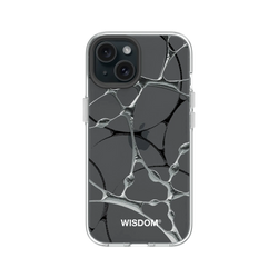 犀牛盾Clear Case防摔背蓋手機殼 - iPhone 15 - 【聯名設計款】 - WISDOM - SILK