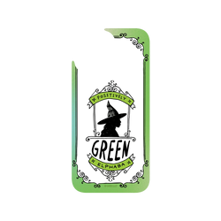 犀牛盾Clear Case防摔背蓋手機殼 - iPhone 16 Pro Max - 【聯名設計款】 - Wicked - 正向綠-艾法芭