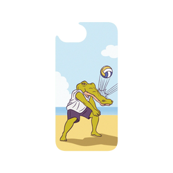 iPhone 17e Clear Case (MagSafe 兼容)  Keigo Beach Volleyball