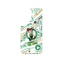 Galaxy S26 Clear Case (MagSafe 兼容)  NBA 塗鴉系列-波士頓塞爾提克 Boston Celtics - Graffiti
