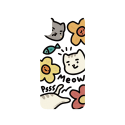 iPhone XS Max SolidSuit  小貓貓們 Little Cattos Meow&Flowers