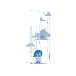 犀牛盾Mod NX手機殼 - iPhone 15 Pro - 【聯名設計款】 - 迪士尼-皮克斯 PIXAR - 腦筋急轉彎 - 憂憂