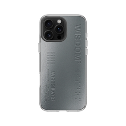 犀牛盾Clear Case防摔背蓋手機殼 - iPhone 16 Pro Max - 【聯名設計款】 - WISDOM - SILVER TAG