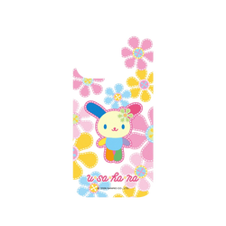 iPhone 16 Pro Clear  花小兔 刺繡花朵