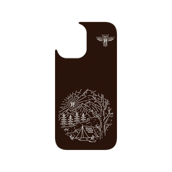 iPhone 16 Clear Case（相機按鈕）  KID 戶外野營森林村