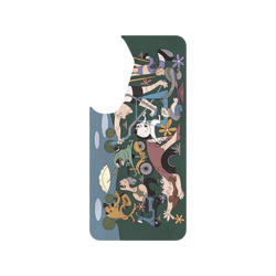Galaxy S25 Clear Case (MagSafe 兼容) Incrediville 怪奇事物所 公園裡的格爾尼卡
