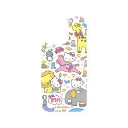 犀牛盾Clear Case防摔背蓋手機殼 - iPhone 16 Pro - 【聯名設計款】 - Hello Kitty - 樂遊動物園