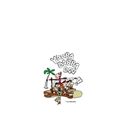 犀牛盾SolidSuit手機殼 - ASUS Zenfone 9 - 【聯名設計款】 - 摩登原始人 The Flintstones - 摩登原始人一家