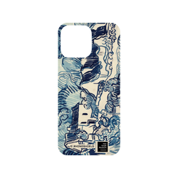 犀牛盾NX系列背板 - iPhone 15 Pro Max - 【聯名設計款】 - 梵谷博物館 - 有房舍和農夫的景色