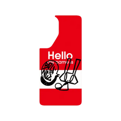 犀牛盾SolidX (MagSafe 兼容)手機殼 - Samsung Galaxy S26 FE - 【聯名設計款】 - BOUNCE - HELLO MY NAME IS BOUNCE