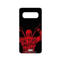 犀牛盾SolidSuit手機殼 - Samsung Galaxy S10 (4G) - 【聯名設計款】 - 迪士尼-漫威 Marvel - 死侍-It's Deadpool's Time