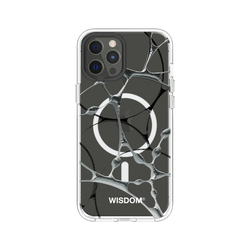 犀牛盾Clear (MagSafe 兼容)防摔背蓋手機殼 - iPhone 12 Pro Max - 【聯名設計款】 - WISDOM - SILK