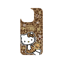 iPhone 15 Pro Clear Case (MagSafe 兼容)  Hello Kitty 豹抱小夥伴