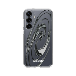 犀牛盾Clear Case防摔背蓋手機殼 - Samsung Galaxy S25+ - 【聯名設計款】 - WISDOM - RIPPLE