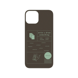 iPhone 14 犀牛盾SolidSuit (MagSafe 兼容)聯名設計款防摔背蓋手機殼 No Reason - write&draw something