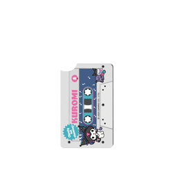 Galaxy S25 Clear (MagSafe 兼容)  Kuromi 酷洛米 復古錄音帶