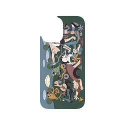 iPhone 16 Clear Case（相機按鈕） Incrediville 怪奇事物所 公園裡的格爾尼卡