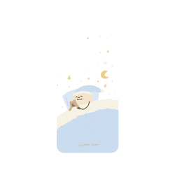犀牛盾Clear Case防摔背蓋手機殼 - Samsung Galaxy S24 FE - 【聯名設計款】 - 咻咻熊 - 晚安泥