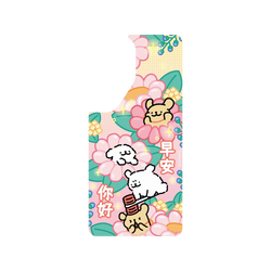 Galaxy S26 Clear  線條小狗 早安你好