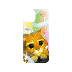 犀牛盾Clear (MagSafe 兼容)防摔背蓋手機殼 - iPhone 13 - 【聯名設計款】 - Shrek - 炙熱的眼神-鞋貓