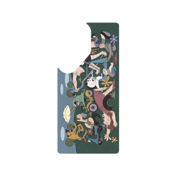 Galaxy S25 Ultra Clear Case (MagSafe 兼容) Incrediville 怪奇事物所 公園裡的格爾尼卡