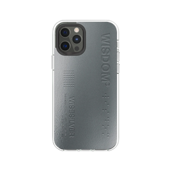 犀牛盾Clear Case防摔背蓋手機殼 - iPhone 12/12 Pro - 【聯名設計款】 - WISDOM - SILVER TAG