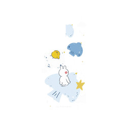 Galaxy S25 Ultra Clear  懶散兔與啾先生 Fly Freely