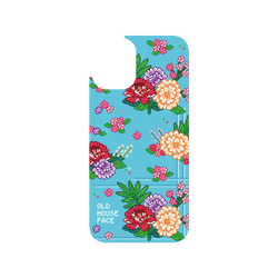 iPhone 16 Plus Clear Case（相機按鈕）  老屋顏 像素花布