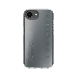 犀牛盾Clear Case防摔背蓋手機殼 - iPhone 16e - 【聯名設計款】 - WISDOM - SILVER TAG