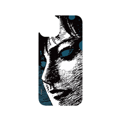 犀牛盾Clear (MagSafe 兼容)防摔背蓋手機殼 - iPhone 14 - 【聯名設計款】 - 伊藤潤二 Junji Ito - 抽色設計款 - 十字路口的美少年