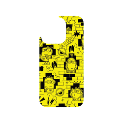 犀牛盾Clear Case防摔背蓋手機殼 - iPhone 14 Pro - 【聯名設計款】 - Minions - Minions - Yellow Wall