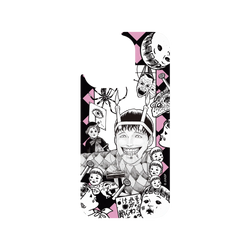 iPhone 15 Pro Clear Case (MagSafe 兼容)  Junji Ito 伊藤潤二驚選集 雙一的快樂